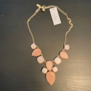 Blush rose necklace